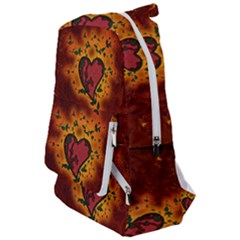 Beautiful Heart With Leaves Travelers  Backpack by FantasyWorld7