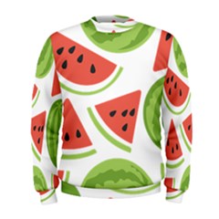 Watermelon Juice Auglis Clip Art Watermelon Men s Sweatshirt by Vaneshart