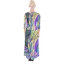 Happpy (4) Quarter Sleeve Wrap Maxi Dress View2