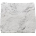 White Marble texture floor background with dark gray grey texture greek marble print luxuous real marble Seat Cushion View1