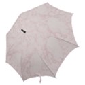 Pink Marble texture floor background with light pink veins greek marble print luxuous real marble. Hook Handle Umbrellas (Large) View2