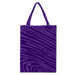 Pattern Texture Purple Classic Tote Bag by Mariart