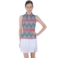 Pattern Background Texture Colorful Women’s Sleeveless Polo by HermanTelo