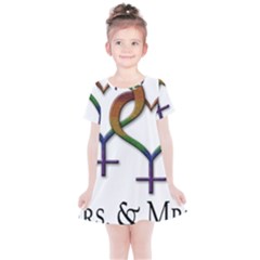 Mrs  And Mrs  Kids  Simple Cotton Dress by LiveLoudGraphics