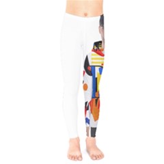 Dlm Front Dlm Back Kids  Leggings by dlmcguirt