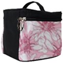 Pink flowers Make Up Travel Bag (Big) View1