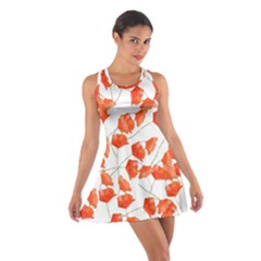 Pattern Coquelicots  Cotton Racerback Dress by kcreatif