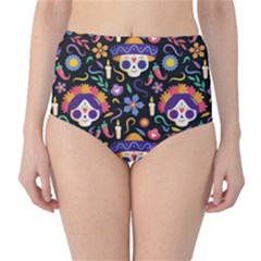 Dia De Los Muertos Classic High-waist Bikini Bottoms by Sobalvarro