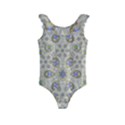 A Gift With Flowers And Bubble Wrap Kids  Frill Swimsuit View1