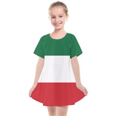 Flag Patriote Quebec Patriot Red Green White Modern French Canadian Separatism Black Background Kids  Smock Dress by Quebec