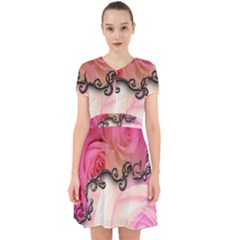 Decorative Elegant Roses Adorable In Chiffon Dress by FantasyWorld7