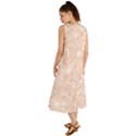 Rose Gold Pink Glitters metallic finish party texture imitation pattern Summer Maxi Dress View2