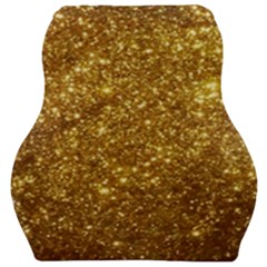 Gold Glitters Metallic Finish Party Texture Background Faux Shine Pattern Car Seat Velour Cushion  by genx