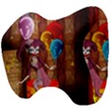 Cute Little Harlequin Head Support Cushion View4