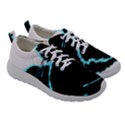 Black Cat & Halloween Skull Women Athletic Shoes View3