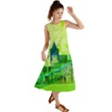 Architecture Skyline Summer Maxi Dress View1