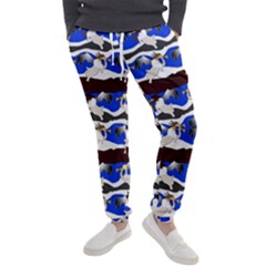 Angels Pattern Men s Jogger Sweatpants by bloomingvinedesign