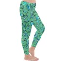 Green Flowers Classic Winter Leggings View3