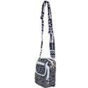 Grid Pattern Backdrop Seamless Design Geometric Patterns Line Shoulder Strap Belt Bag View2