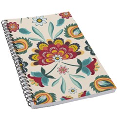 Baatik Print  5 5  X 8 5  Notebook by designsbymallika
