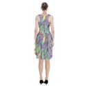 Feathers Pattern Racerback Midi Dress View2