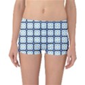 Pattern Design Art Scrapbooking Geometric Cubes Reversible Boyleg Bikini Bottoms View3