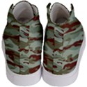 Brown and Green Camo Kids  Hi-Top Skate Sneakers View4