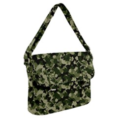 Dark Green Camouflage Army Buckle Messenger Bag by McCallaCoultureArmyShop