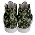 Dark Green Camouflage Army Women s Hi-Top Skate Sneakers View4