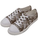 Tan Army Camouflage Women s Low Top Canvas Sneakers View2