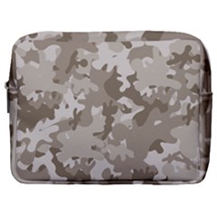 Tan Army Camouflage Make Up Pouch (large) by mccallacoulture