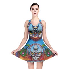 Grateful Dead Wallpapers Reversible Skater Dress by Sapixe