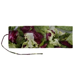 Salad Lettuce Vegetable Roll Up Canvas Pencil Holder (m) by Sapixe