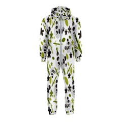 Panda Love Hooded Jumpsuit (kids) by designsbymallika