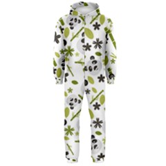 Panda Love Hooded Jumpsuit (men)  by designsbymallika