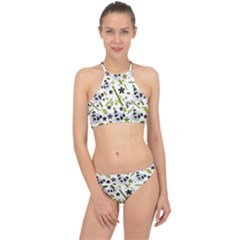 Panda Love Racer Front Bikini Set by designsbymallika