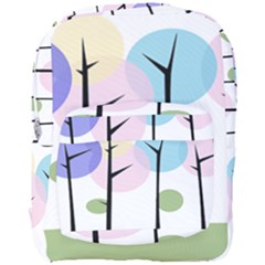 Forest Trees Nature Plants Full Print Backpack by HermanTelo