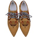 Wonderful Elephant Women s Pointed Oxford Shoes View1