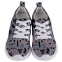 Slam Dunk Basketball Gray Kids  Lightweight Sports Shoes View1