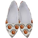 Orange Basketballs Women s Low Heels View1
