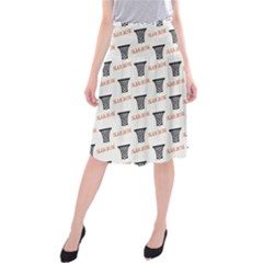 Slam Dunk Baskelball Baskets Midi Beach Skirt by mccallacoulturesports