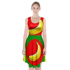 Banana Republic Flags Yellow Red Racerback Midi Dress by HermanTelo