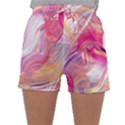 pink paint brush Sleepwear Shorts View1