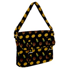 Pumpkin Buckle Messenger Bag by designsbymallika