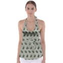 Army Green Hand Grenades Babydoll Tankini Top View1