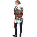 Tomato Garden Vine Plants Red Long Sleeve Velvet Kimono  View2