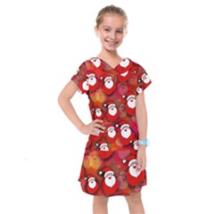 Santa Clause Kids  Drop Waist Dress by HermanTelo