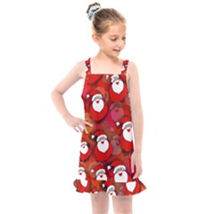 Santa Clause Kids  Overall Dress by HermanTelo