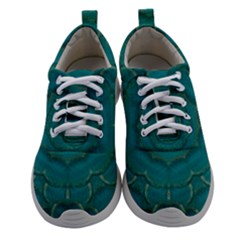 Over The Calm Sea Is The Most Beautiful Star Women Athletic Shoes by pepitasart