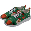 Colorful Funny Christmas Pattern Mens Athletic Shoes View2